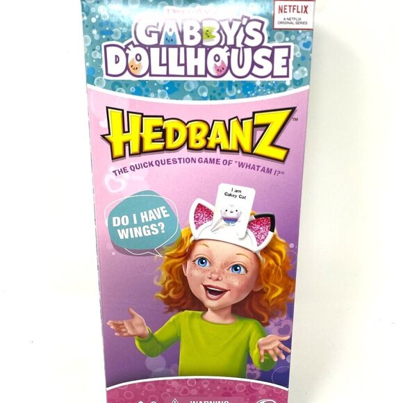 Gabby's Dollhouse Hedbanz Expanz Card Guessing Game Questions Clues - Picture 3 of 5